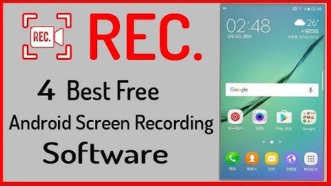 Top 4 Best Free Screen Recorder Most Useful android Apps for 2017/No Root  Screen Recorder[Bangla]