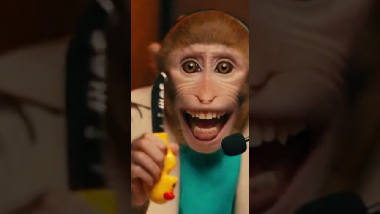 When your beauty doctor is a MONKEY! 🐒💄 