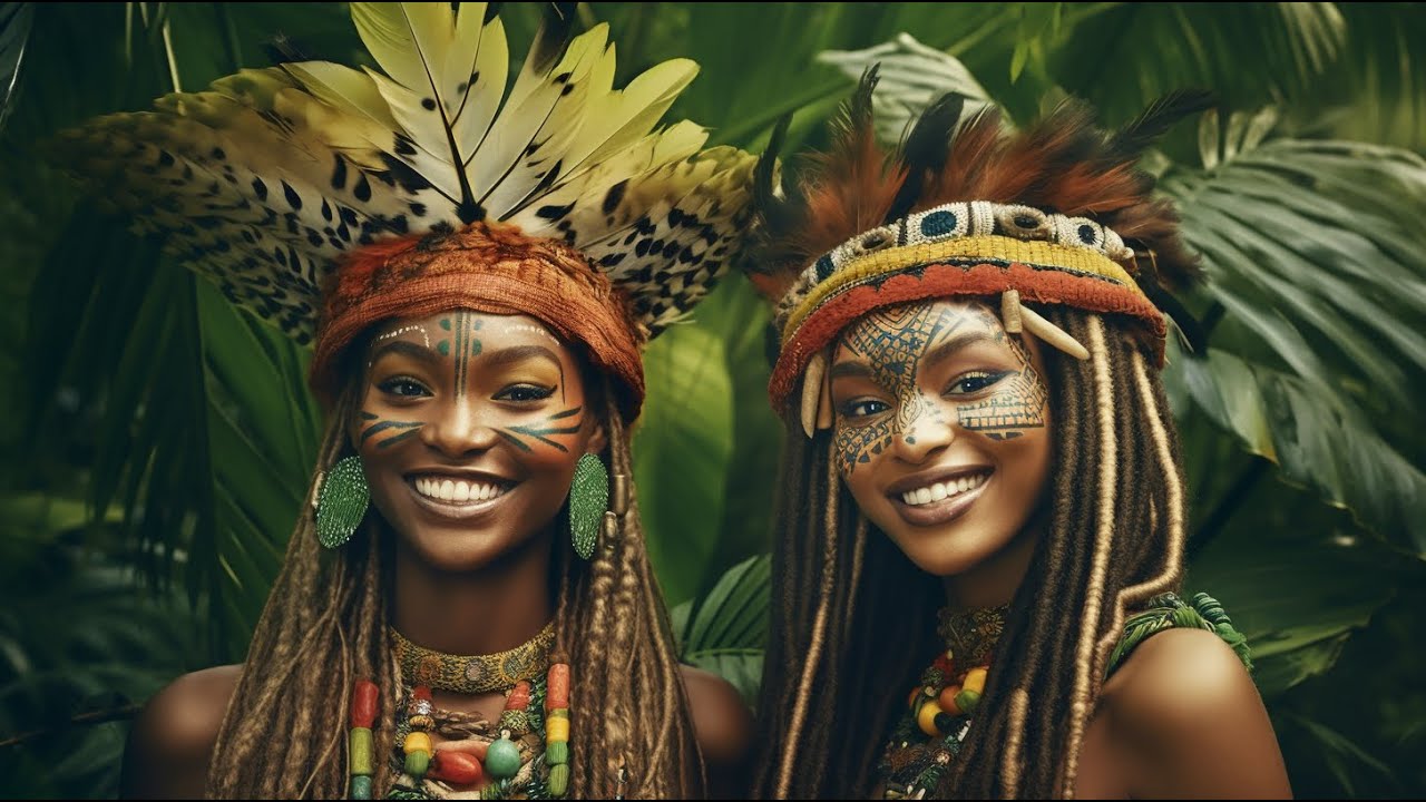 Племя, где мужчины шлифуют свои зубы до остроты. - YouTube