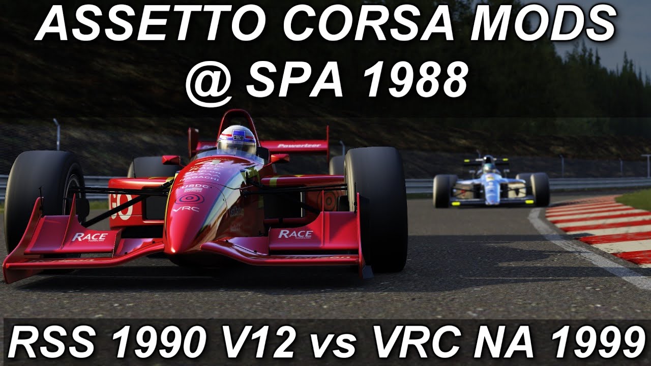RSS 1990 V12 vs VRC NA 1999 Showdown @ SPA 1988