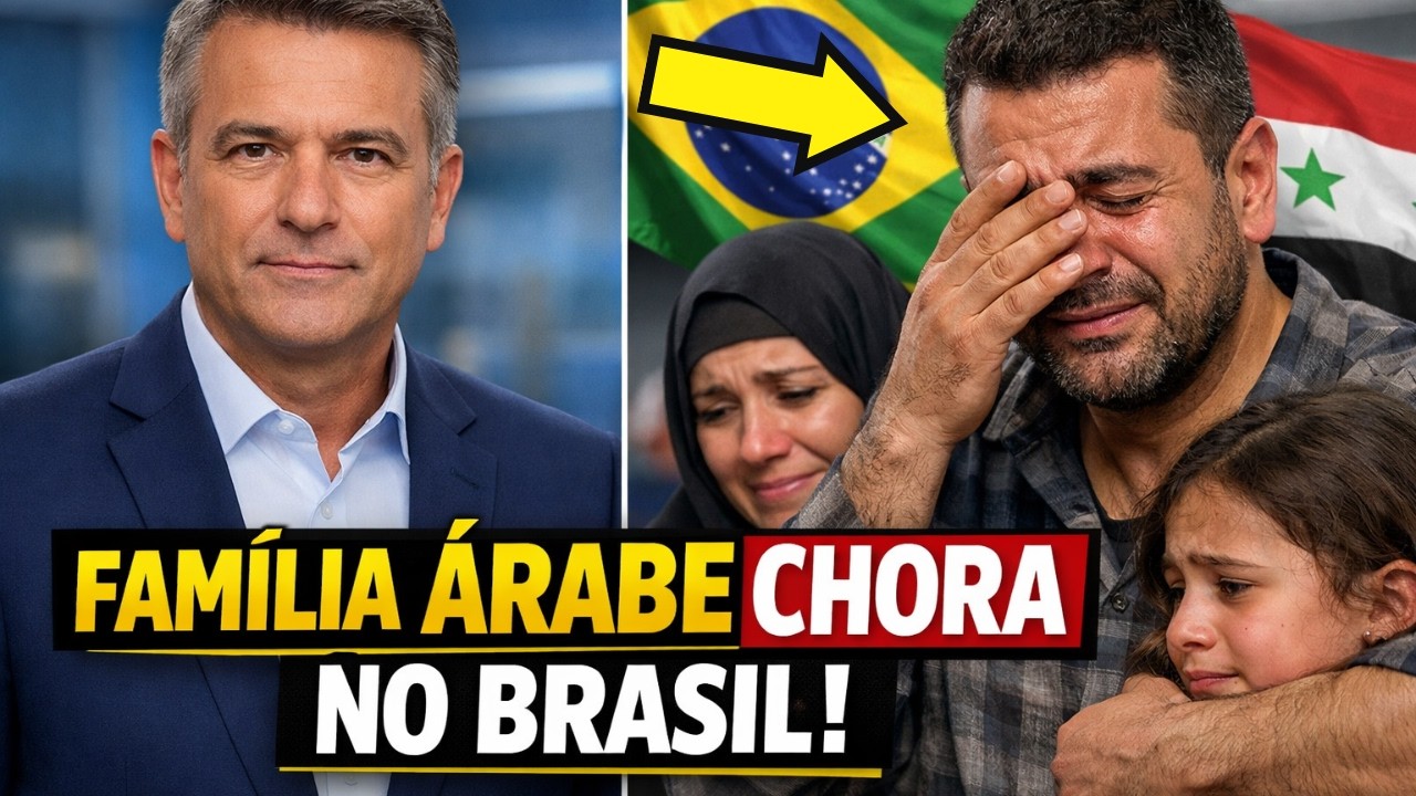 “Família árabe chorou ao chegar ao Brasil: ‘Nunca vimos algo assim antes’”