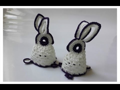 Кролик крючком - YouTube