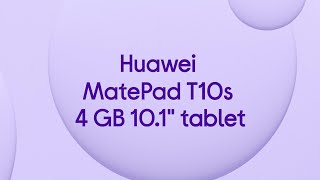 Huawei Matepad T10S 4 Gb 10.1 Tablet - 64 Gb, Blue - Product Overview