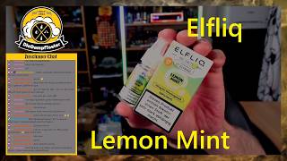 Elfliq Lemon Mint E-liquid Taste Test