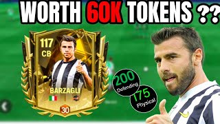 Hidden Gem or Waste of Tokens?? BARZAGLI Review Fc Mobile