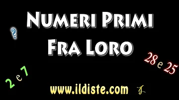 Qual e il MCM di due numeri primi tra loro?