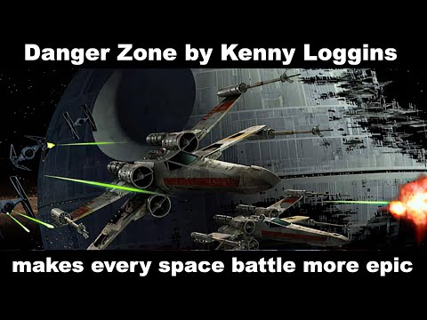 Danger Zone by Kenny Loggins makes every space battle more epic (Return of the Jedi Version)