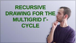 Celebrity Tex: Recursive drawing for the Multigrid γ-cycle Profile