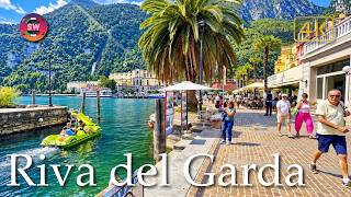 Riva del Garda (Trentino Alto Adige), Italy【Walking Tour】History in Subtitles - 4K