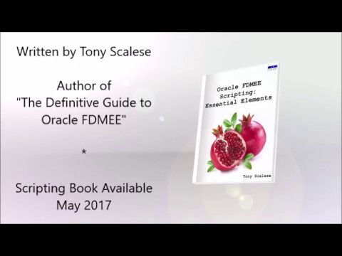 Oracle FDMEE Scripts Book by Tony Scalese | Video Teaser Trailer