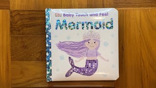 Mama reads "Mermaid", a DK Baby Touch and Feel book