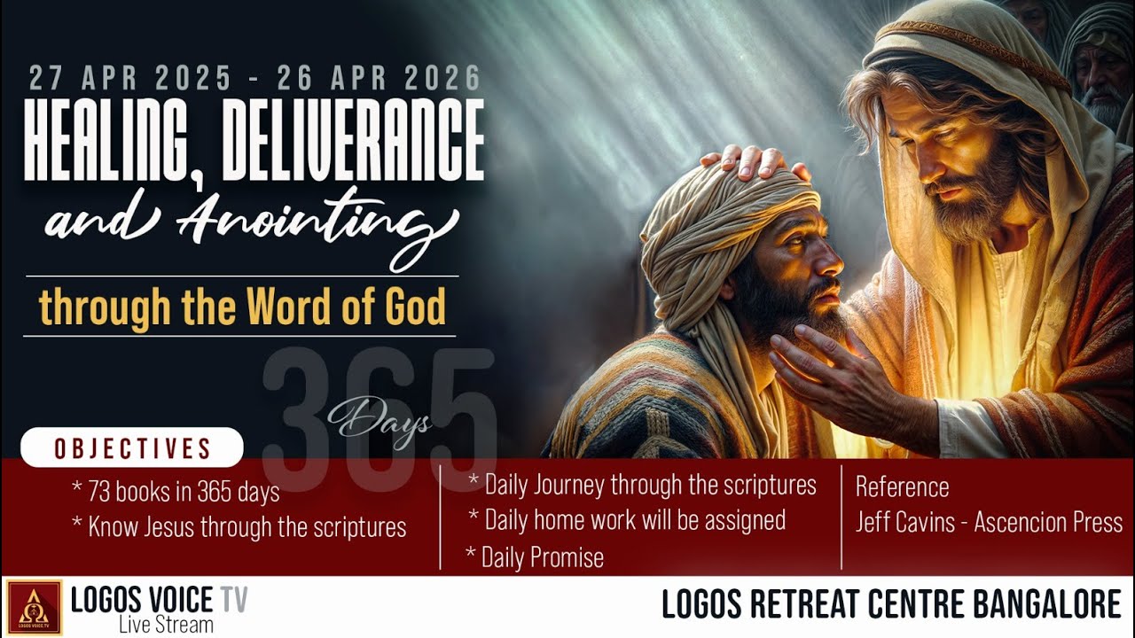 Daily Retreat for Healing, Deliverance and Anointing | 14 - October - 2025  | Logos Retreat Centre