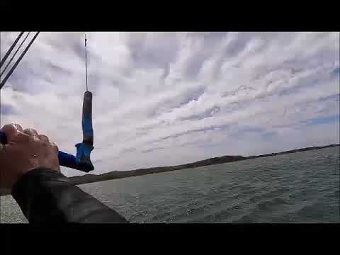 Ocean Rodeo 12m Aluula Flite Loop - not enough wind for the dump truck :)