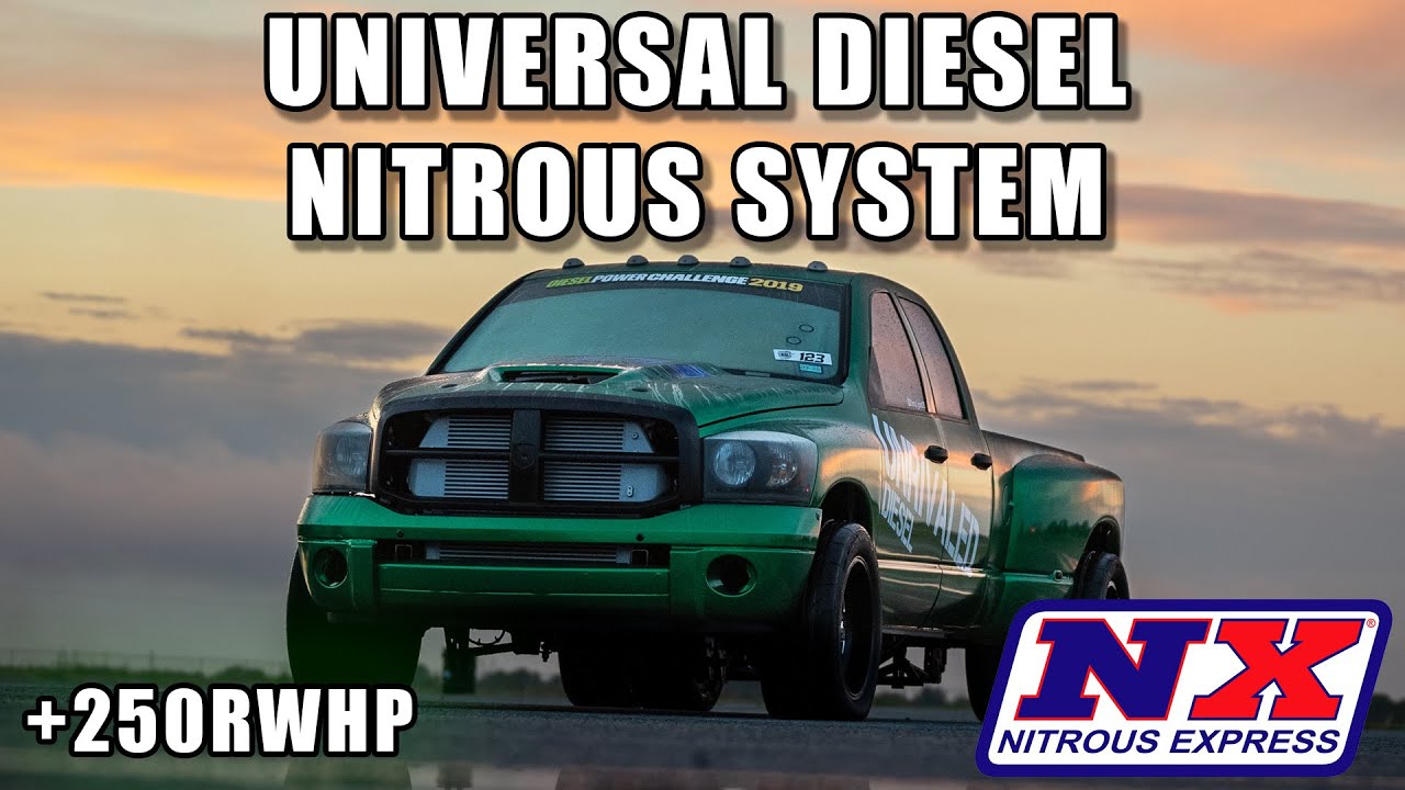 Nitrous Express NXD1000 UNIVERSAL DIESEL With PROGRESSIVE