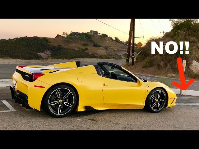 MY FERRARI 458 SPECIALE APERTA ALREADY BROKE - YouTube
