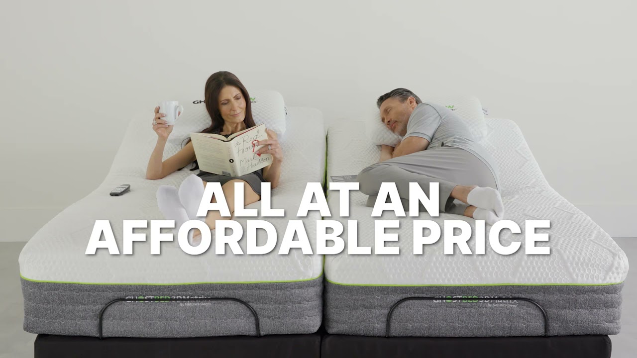 GhostBed Adjustable Base Combo Bundle YouTube