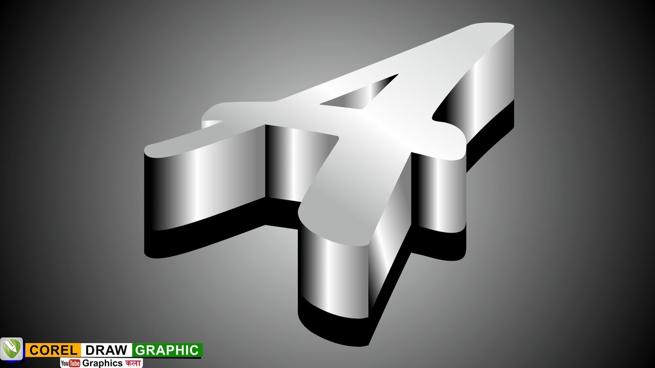 How To Make 3d Design Corel Draw