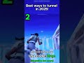 5 Tunneling Tricks You Need for 2025!... #fortnite #shorts
