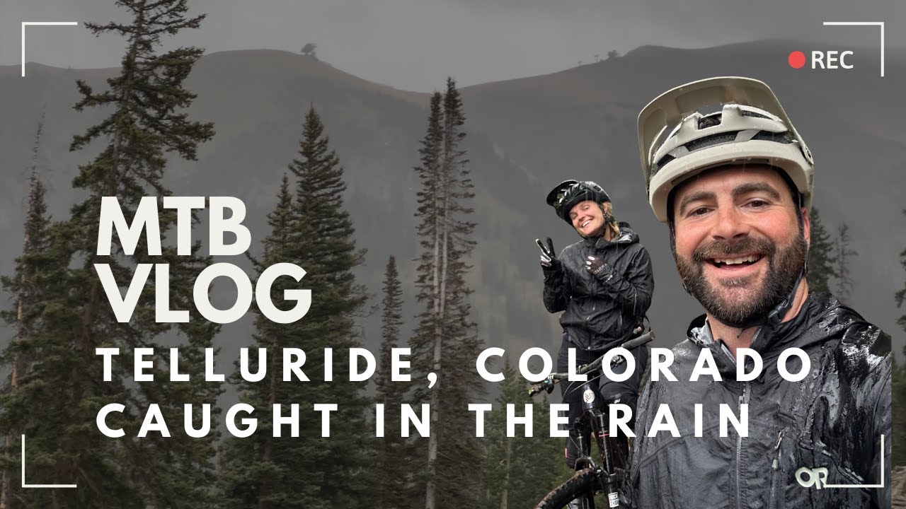 Caught in the Rain | Telluride, Colorado | Prospect Trail | MTB Vlog