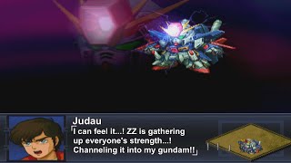 [ENG Sub]Super Robot Wars Alpha 2 - ZZ Gundam Attacks | 第2次スーパーロボット大戦α - ΖΖガンダム 全武装