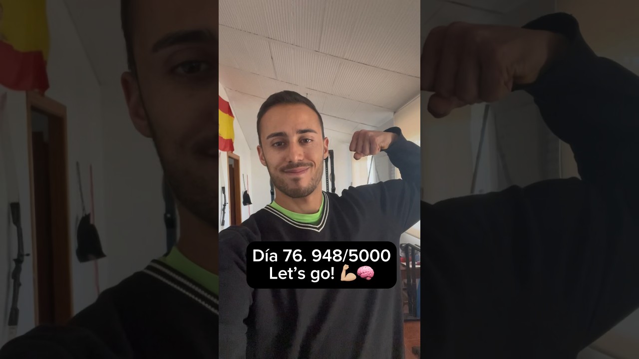 Día 76. 948/5000 Let’s go! 💪🏼🧠