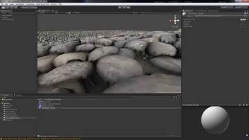 Tessellation and Displacement on a Unity Terrain