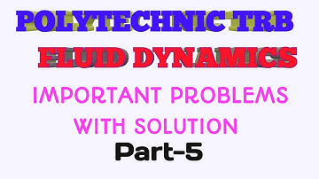 POLYTECHNIC TRB / Fluid dynamics / Important problems with solutions