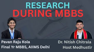 Full How To Get Into Research During MBBS I Research internships during MBBS I AIIMS DELHI I Medhustlr  News