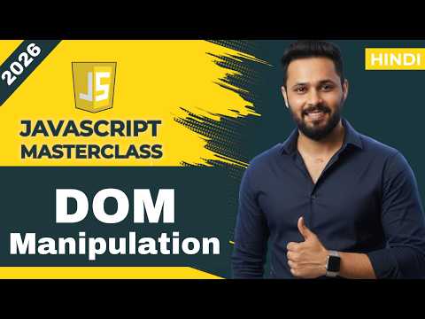 JavaScript Tutorial in Hindi #66 DOM Manipulation | Change Text, Style, Attributes & Classes