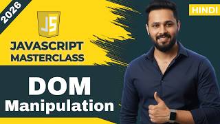 JavaScript Tutorial in Hindi #66 DOM Manipulation | Change Text, Style, Attributes &amp; Classes