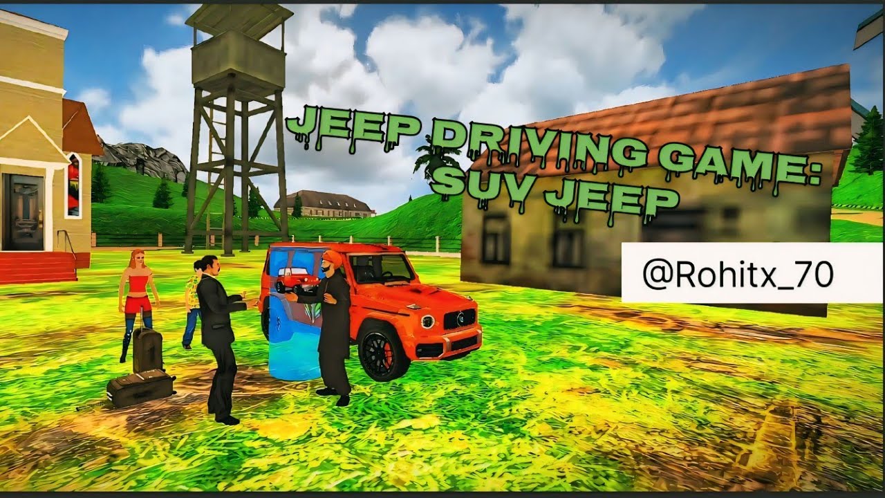 Jeep Driving Game 🚙 | SUV Jeep Realistic Gameplay | Village Mission”