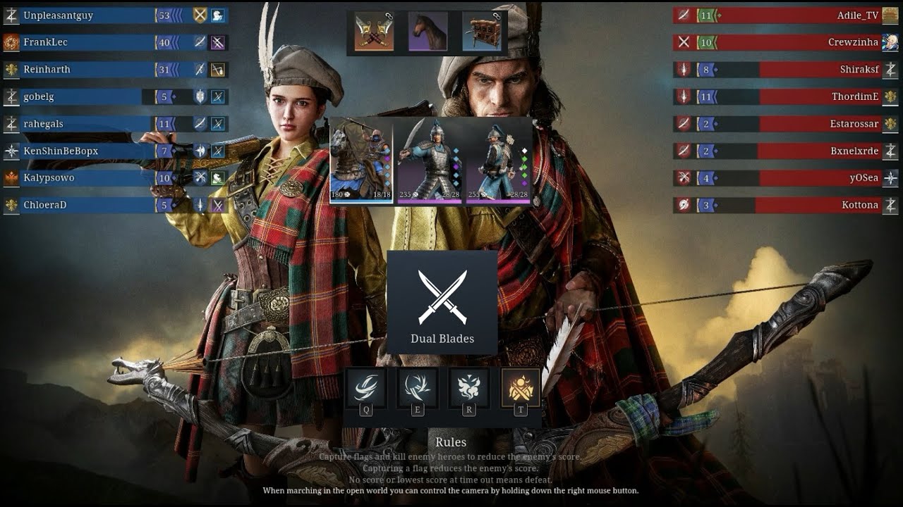 Conqueror Blade Dual Blades Gameplay Field Battle