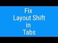A trick to address layout shift in Tabs | JSer - learning React