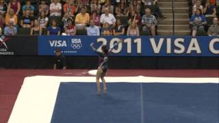 Sophia Lee (WOGA) - 2011 US Nationals - Floor (Day 1)
