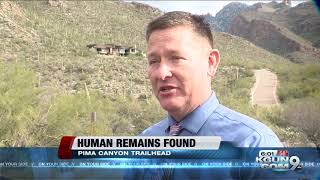 Human remains found on Pima Canyon Trail in Catalina Mountains