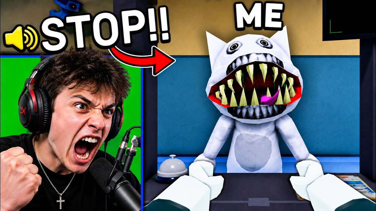 I Trolled TOXIC STREAMER as an ANOMALY In Animal Hospital.. (Roblox)