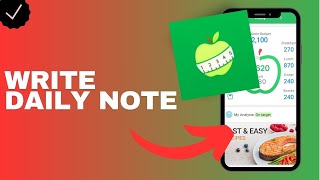 How to write a daily note in the My Net Diary app? screenshot 2