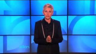 Ellen's Monologue  Portia's Lotions (20110321)