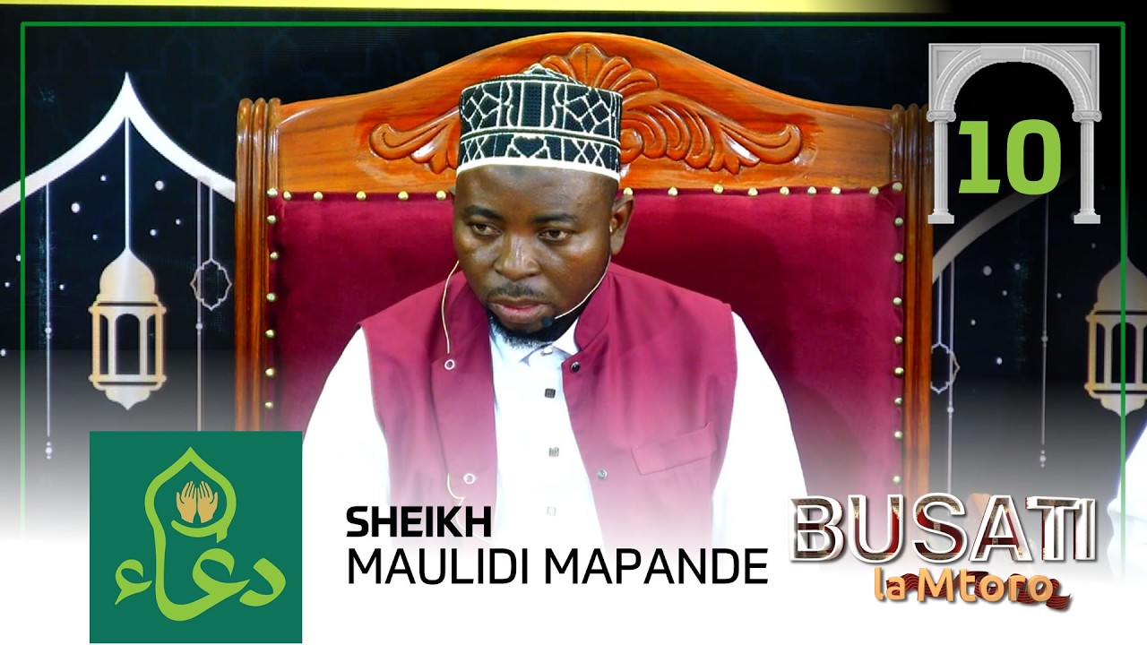 #LIVE 🔴 Busati la Mtoro Na Sheikh Maulidi Mapande (10)