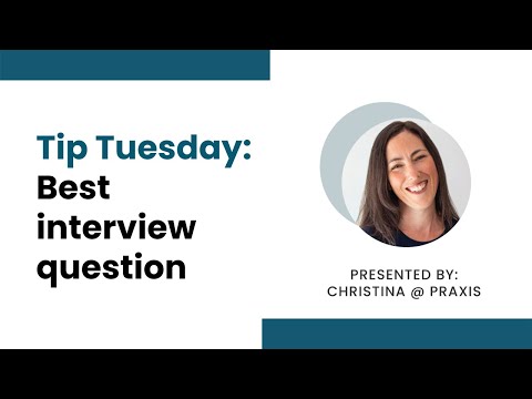 The best question you could ask in an interview #tiptuesday
