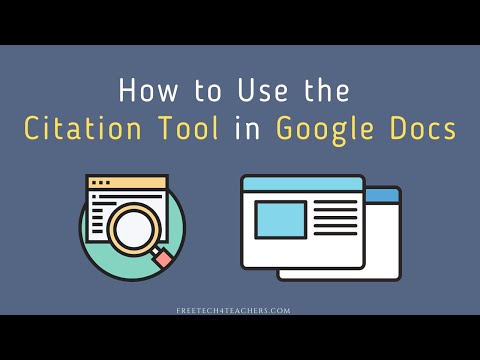 How to Use the Citation Tool Built Into Google Docs