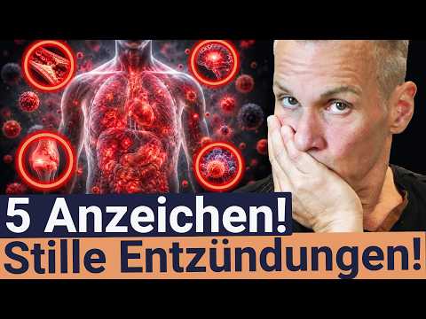 🛑 Stille Entzündungen: Die unsichtbare Gefahr! ⚠️ 5 Warnsignale ⚠️