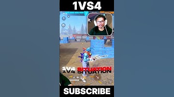 INSANE 1v4 AWM CLUTCH in Free Fire 🔥 | Sniper King Never Misses! #equipou #garenafreefire #freefire