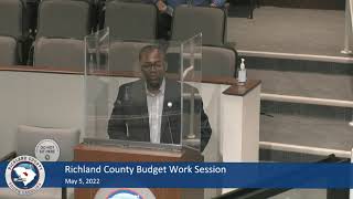 Richland County Budget Work Session