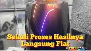 Hasil Clear Coat Glasurit Hs dengan Menggunakan Spraygun Sagola Mini Extreme screenshot 4