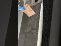 Quartz sand sprinkling on waterproofing chemical coat for better adhesion to protection plaster