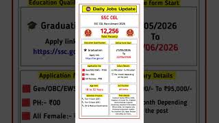 SSC CGL नई भर्ती 2026 आ गई! 💥 Total Vacancy, Age Limit & Salary Structure | Jobs by Sandeep