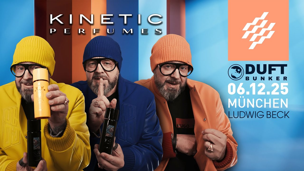 DUFTBUNKER LIVE | Kinetic Perfumes Barcelona Line Up + Brandlaunch Event in München bei Ludwig Beck