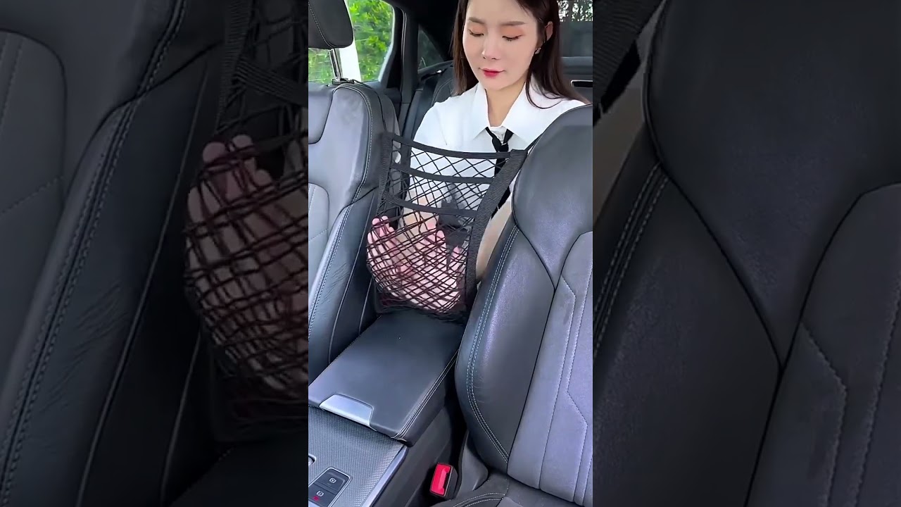 Car seat middle storage bag armrest storage bag hanging bag car multi-functional good thing