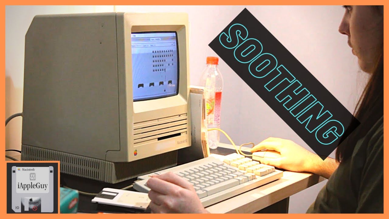 Vintage Macintosh computer sounds (ASMR) - YouTube